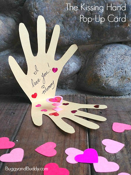 Kissing Hand Valentine's Day Card