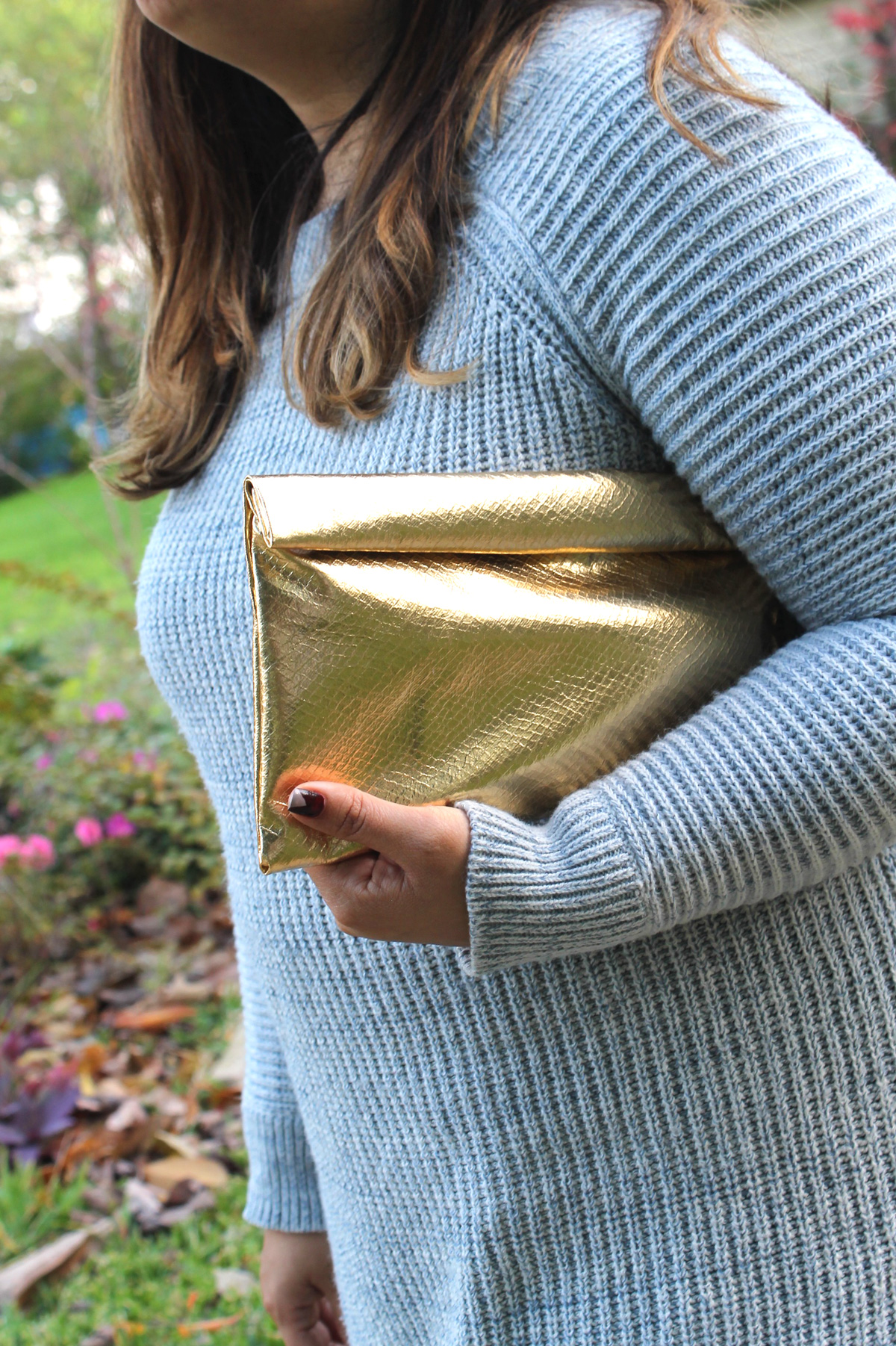 25 gold clutch purse diy