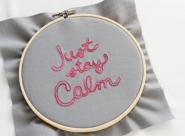 25 typography embroidery