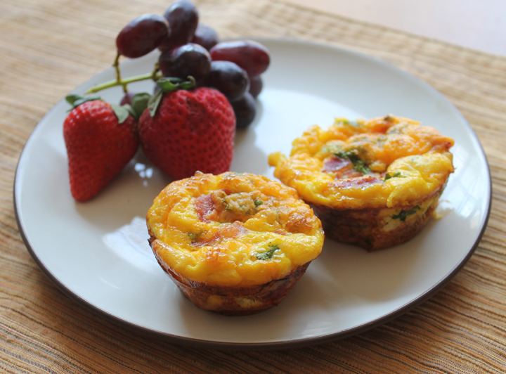 Breakfast casserole muffins