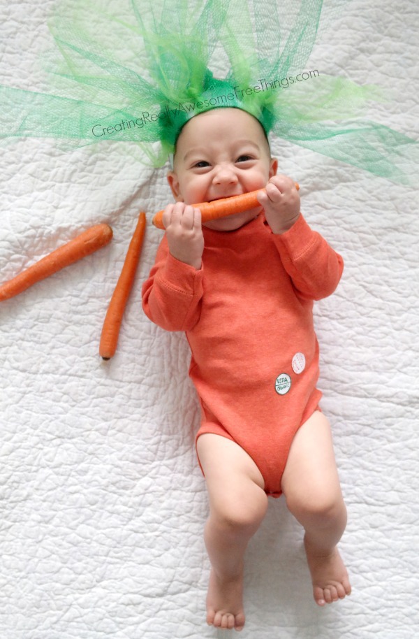 Carrot Baby Costume