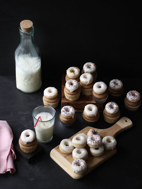 Coffee and Donut Cupcakes