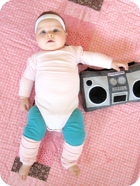 Diy baby aerobics costume