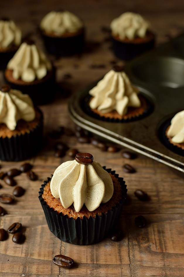 Espresso martini cupcakes a boozy grown up cupcake based on the popular cocktail
