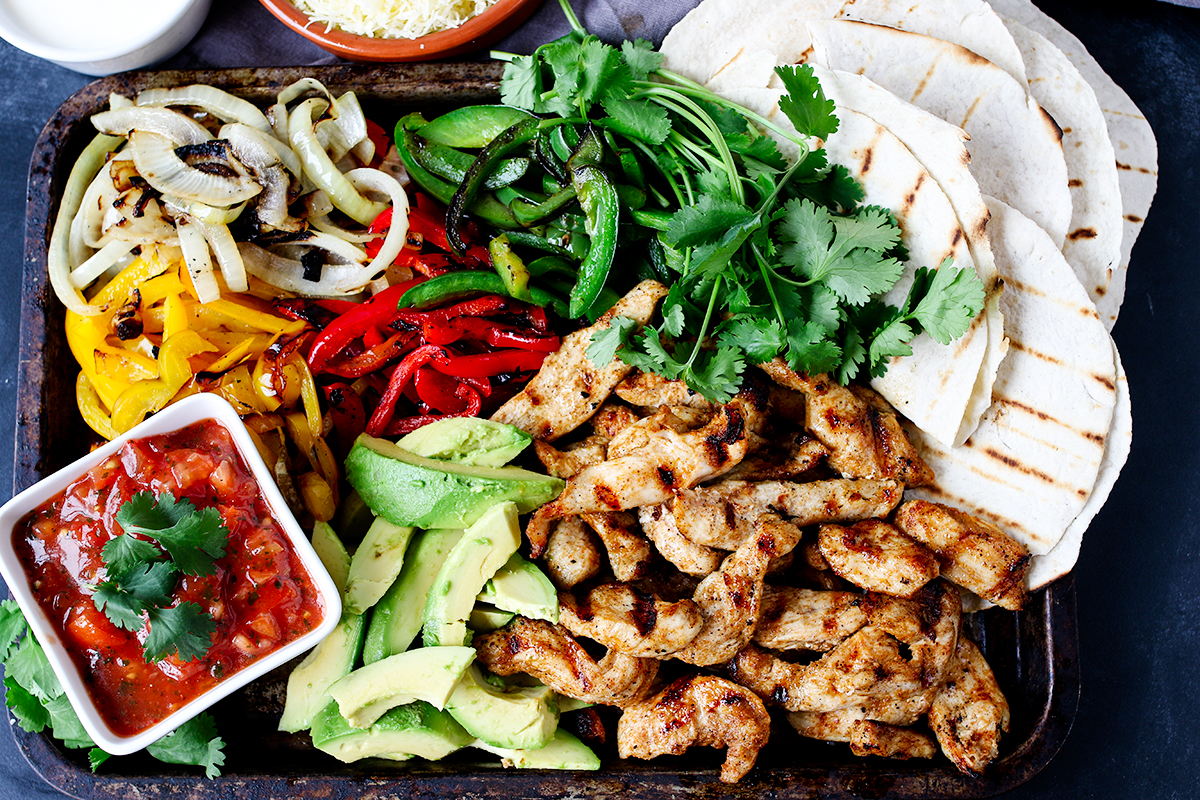 Chicken Fajitas Plate