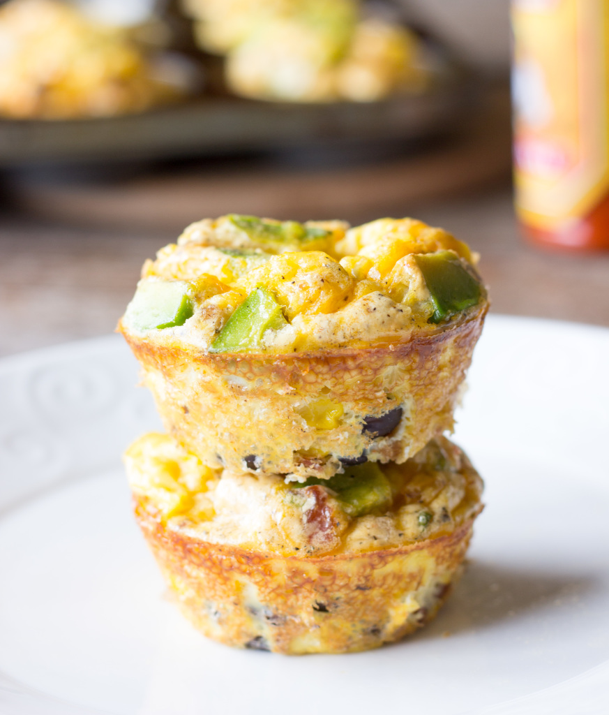 Mexican breakfast muffins