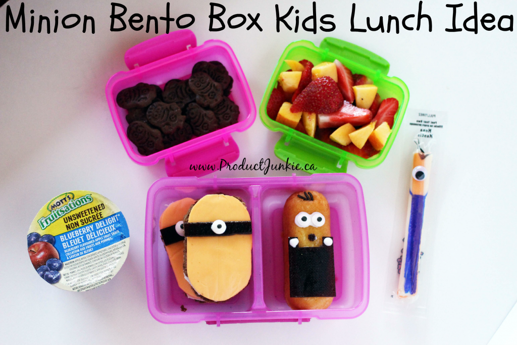 Minion themed bento box