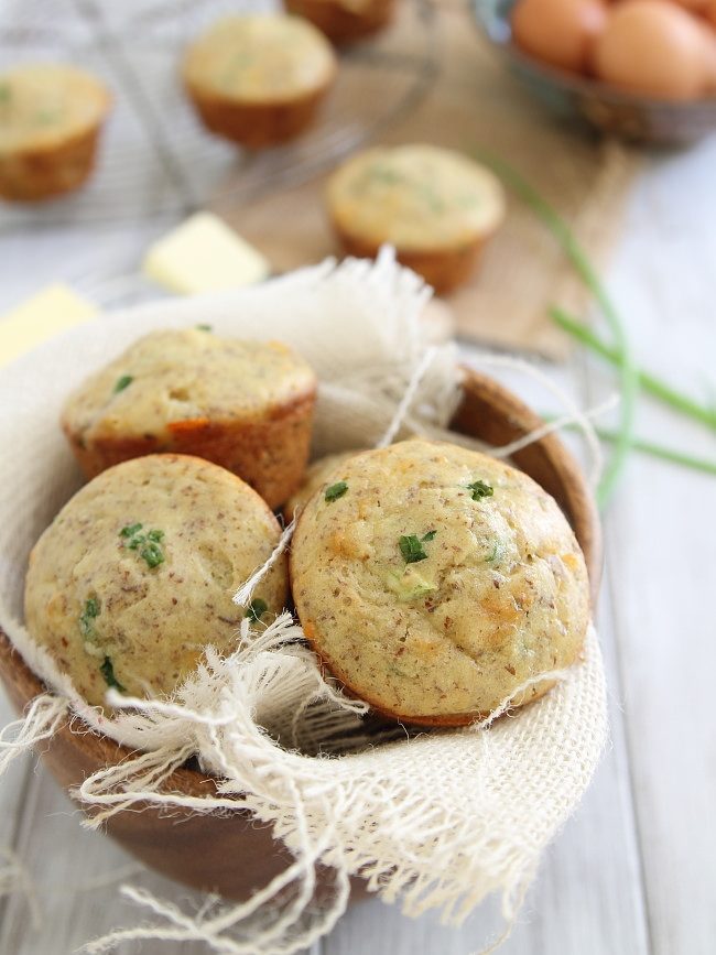 Sausage cheddar breakfast muffins