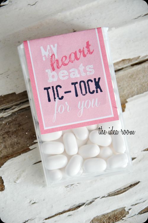Tic Tac Valentine - DIY Valentine's Day Gifts