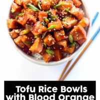 Tofu and rice recipe