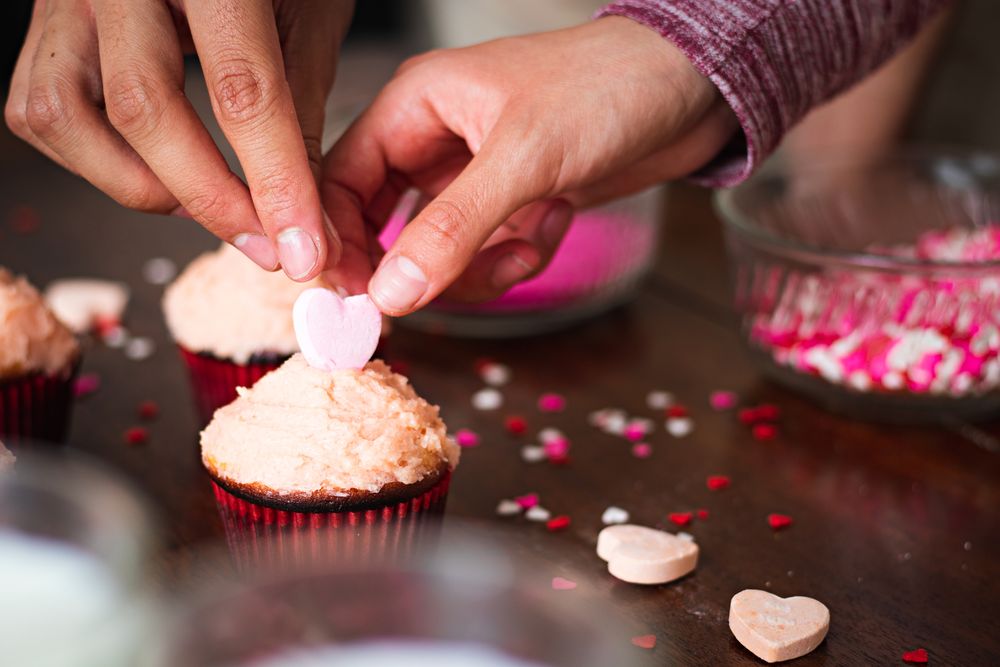 Amazing valentine's day cupcakes