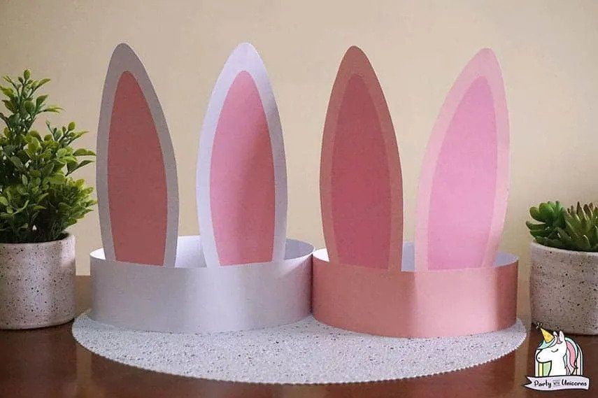 Bunny Ear Headband - How to Make Bunny Ears out of Paper