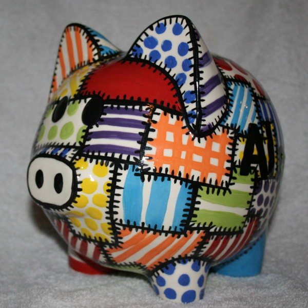 quilted-paint-piggy