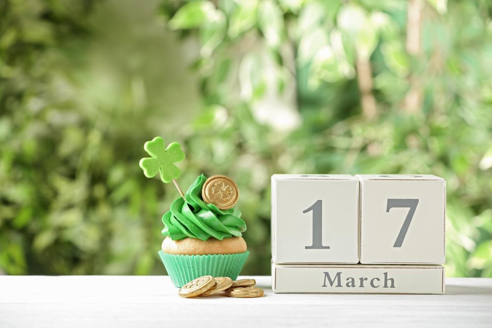 St Patrick's day cupcakes