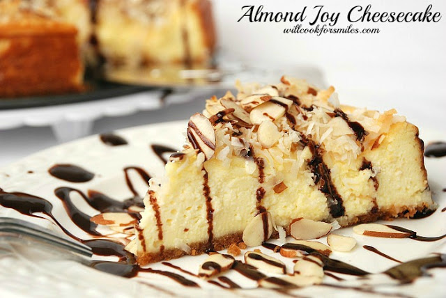 Almond joy cheesecake
