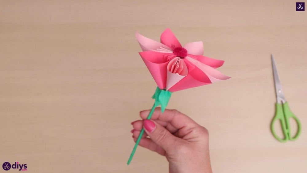 3D Paper Flower for Spring