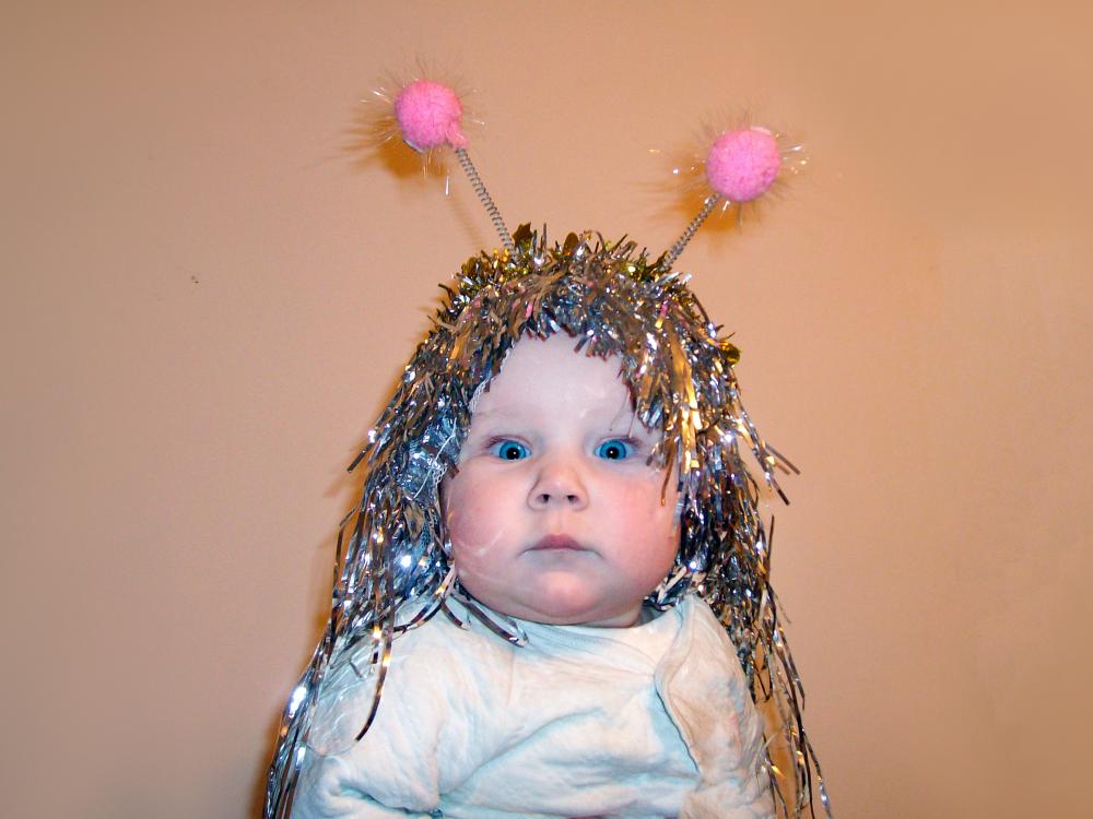 Funny baby halloween costumes alien