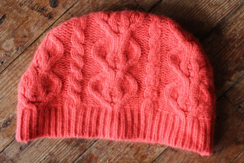 Simple sweater hat