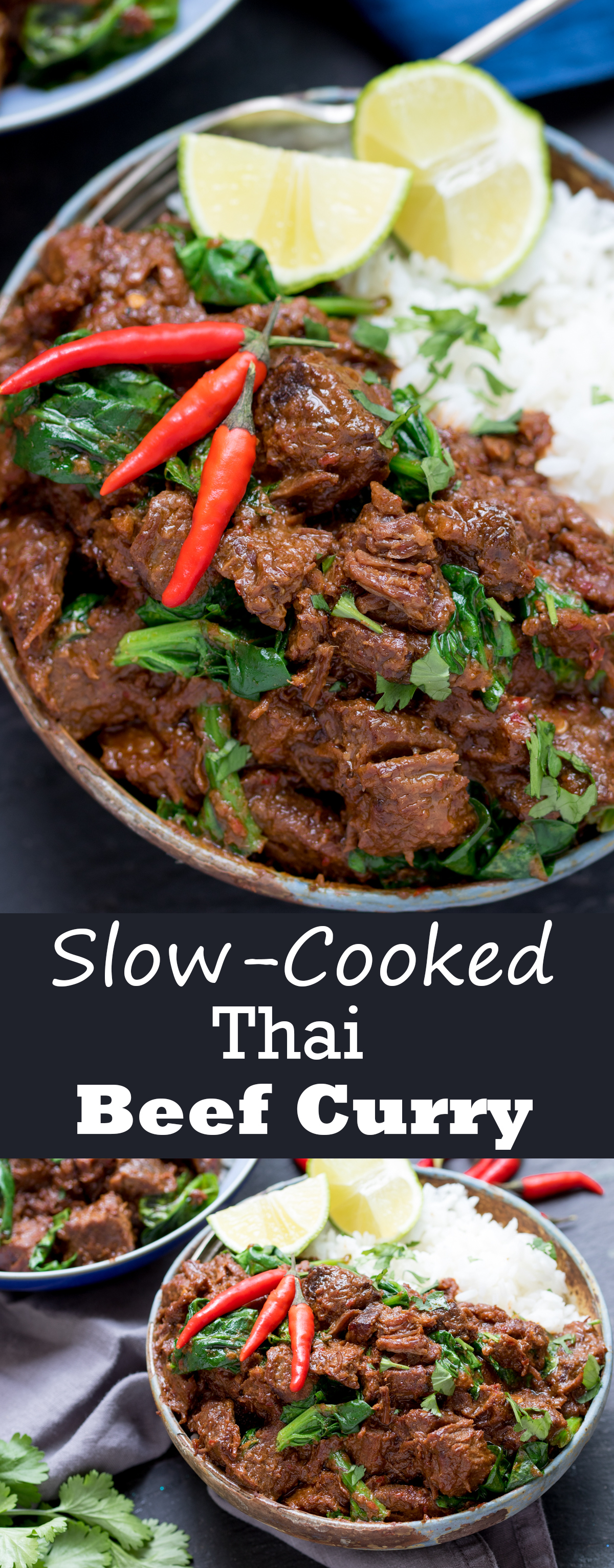 Slow cooked thai beef curry pinterest