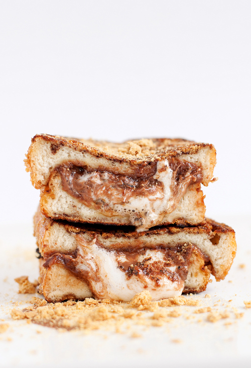 S'more stuffed french toast
