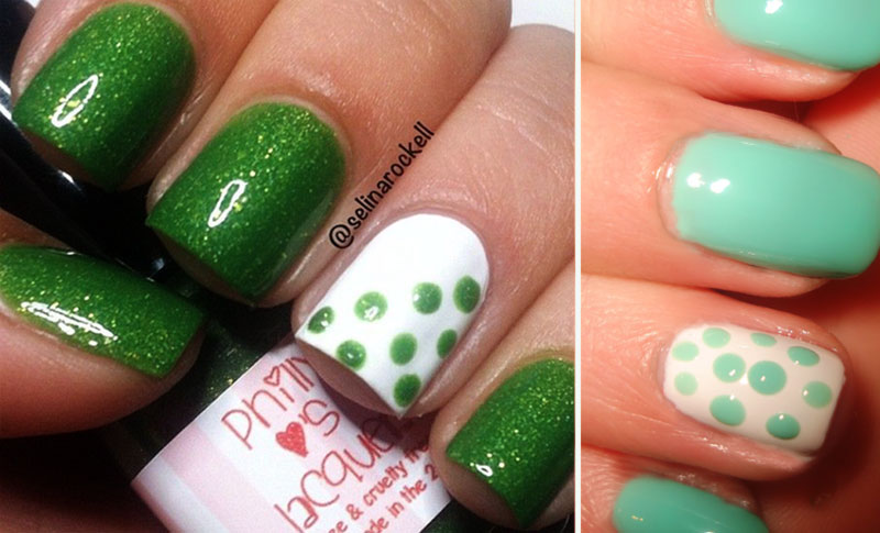 Spring shades and polka dots