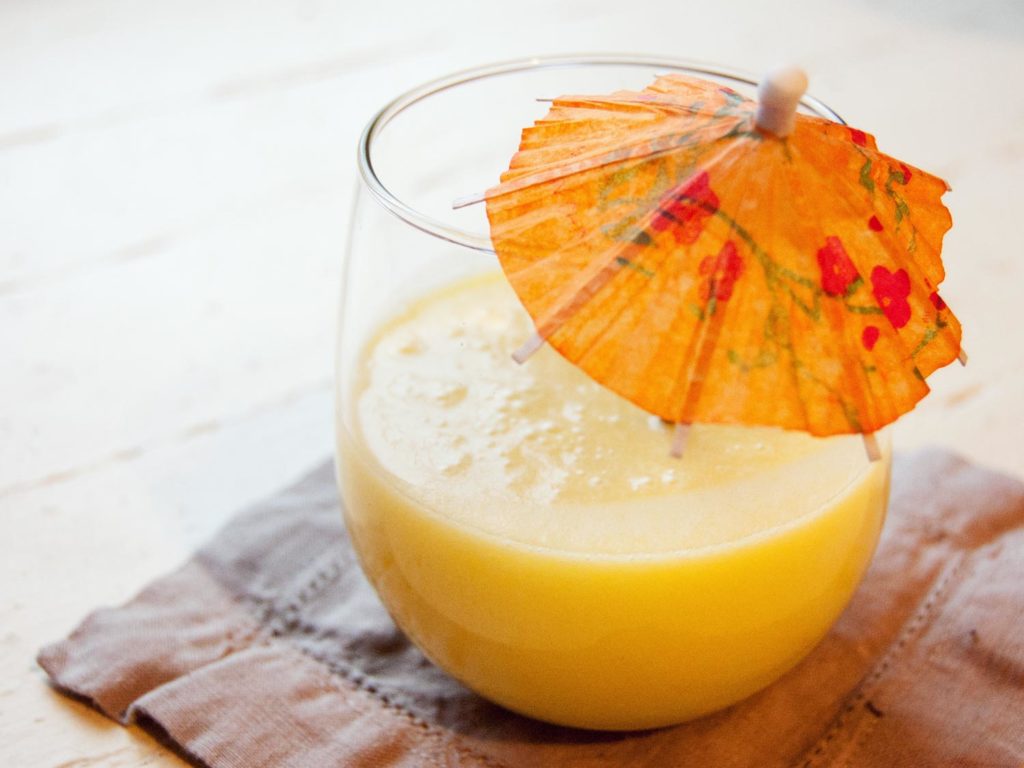 Thai mango pineapple coconut juice