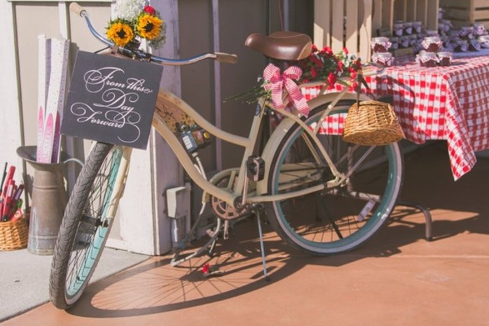 Bike sign