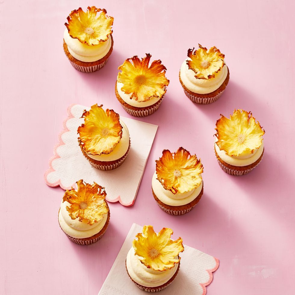 Carrot pineapple cupcakes