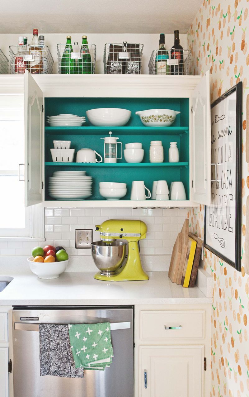 Colorful cabinets