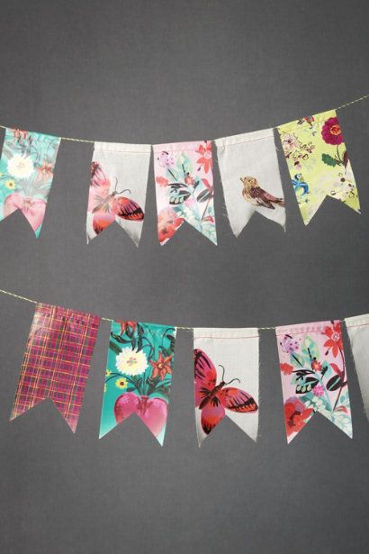 Fabric banner spring