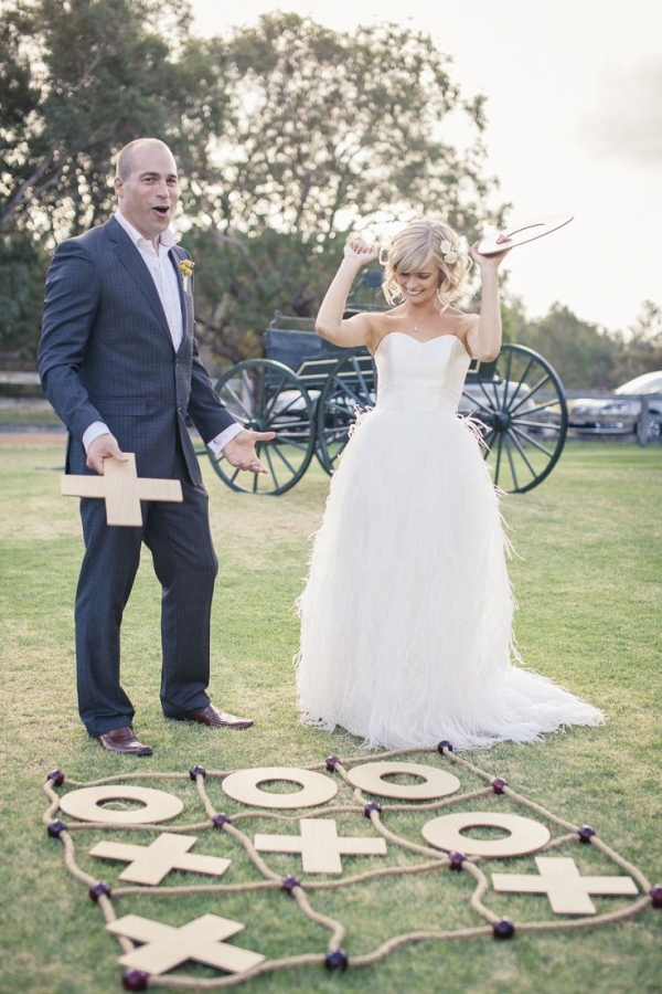 Wedding tic tac toe