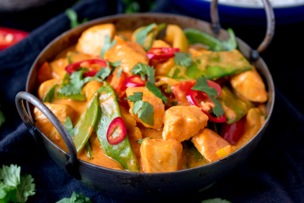 20 Minute Red Thai Curry Recipe With Extra Vegetables