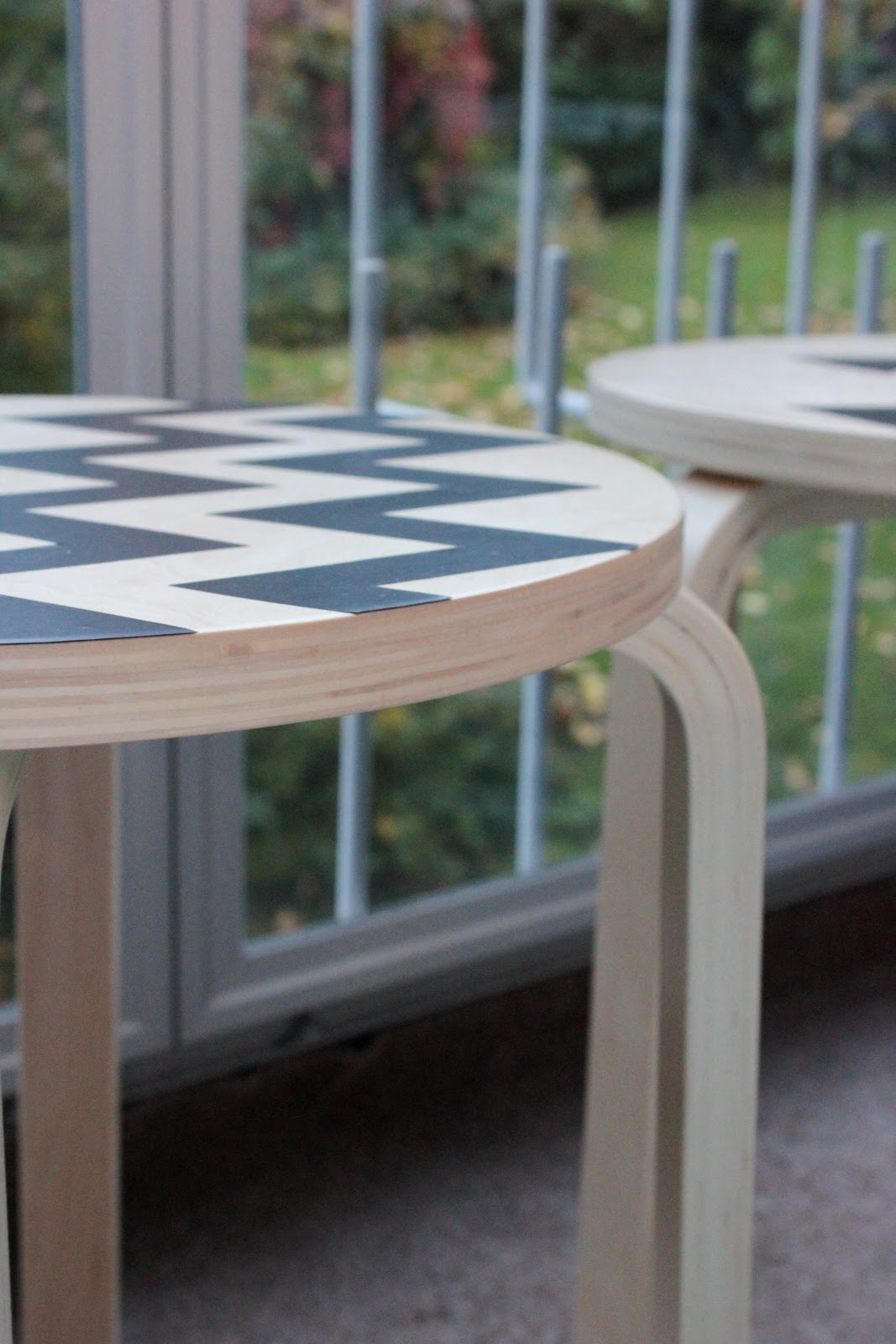 27 ikea hack painted stools