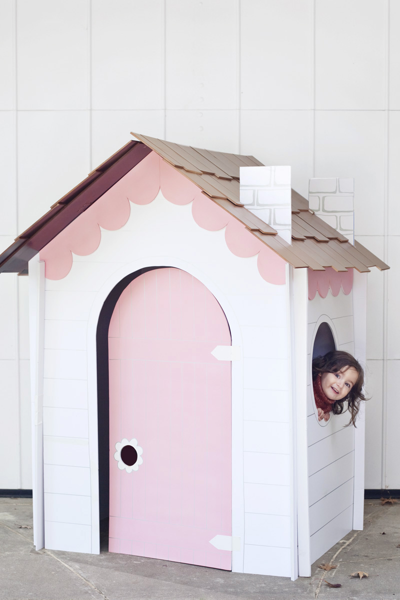 4 diy collapsible play house