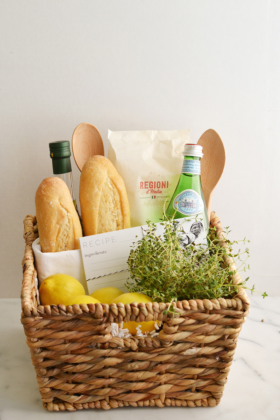 8 dinner gift basket