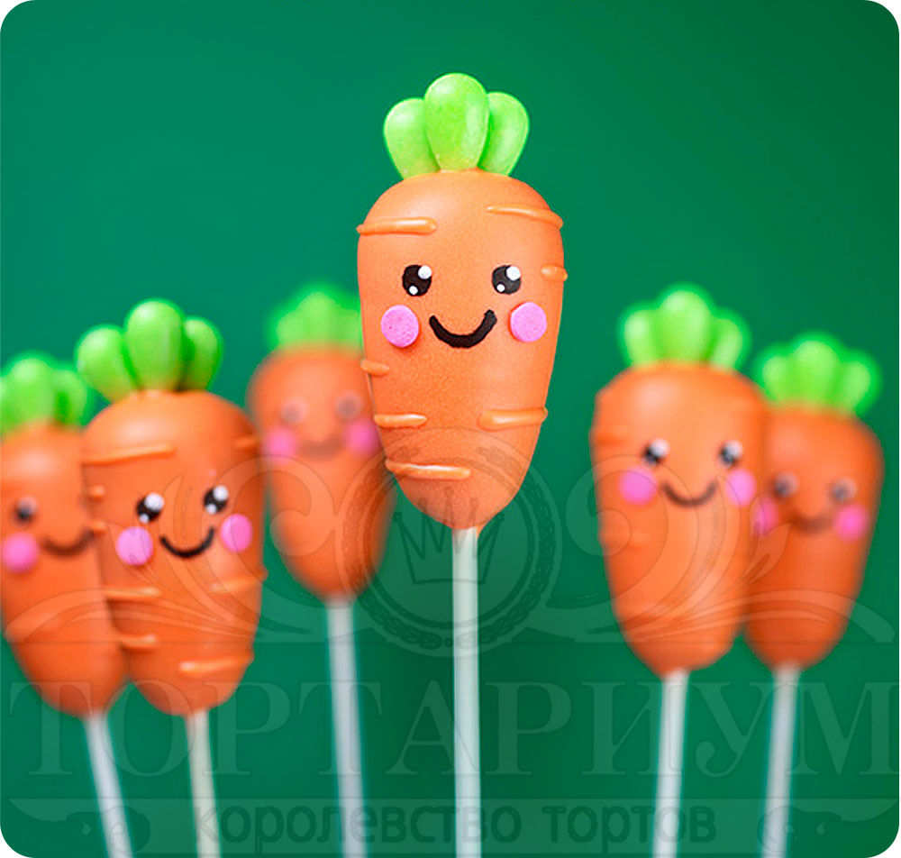 Carrot cake pops