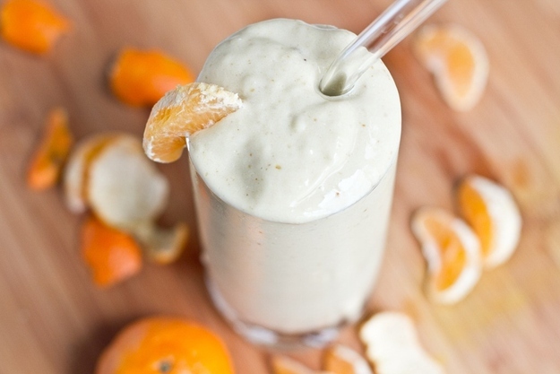 Clementine creamsicle smoothie