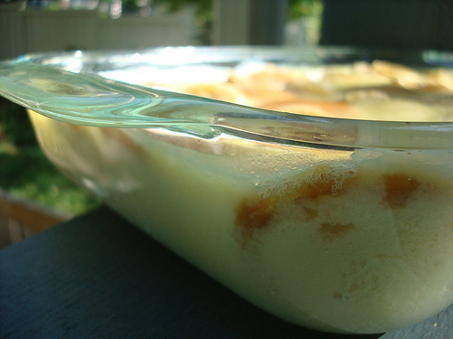 Elvis's favourite 'nilla wafer banana baked pudding