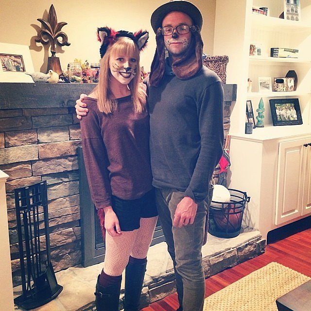 Fox & The Hound DIY Couples Halloween Costumes