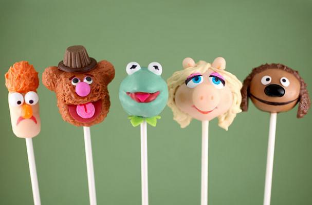 Muppets cake pops