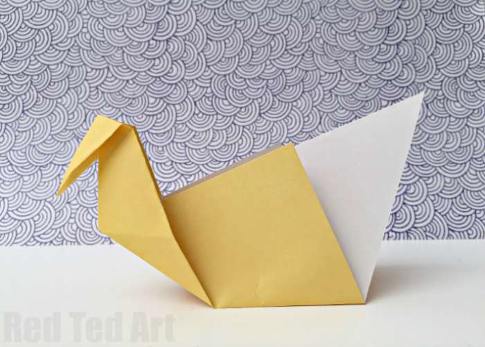 Paper swan
