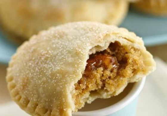 Peanut butter and jelly cookie stuffed pies