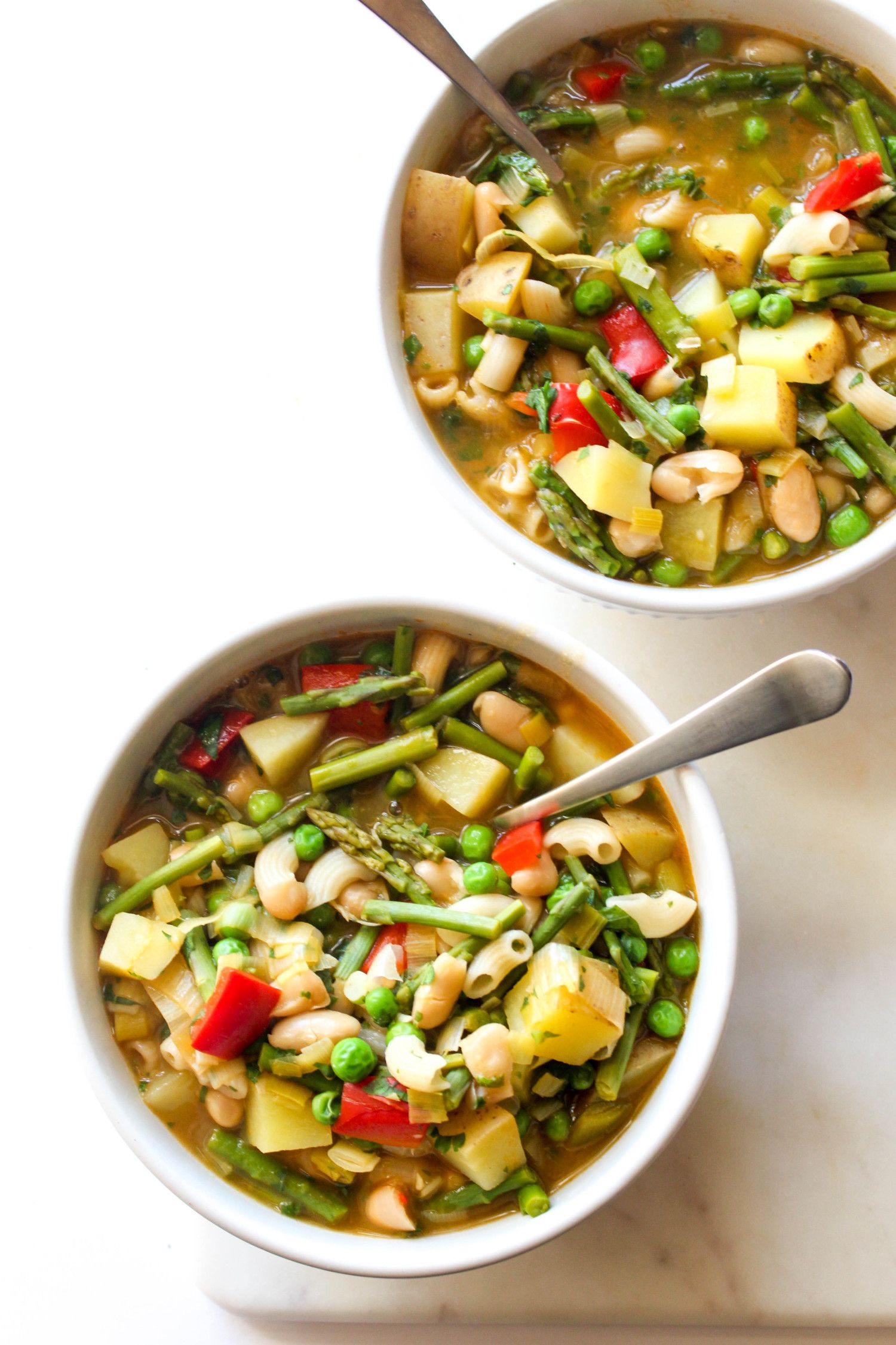 Spring Minestrone Recipe Pots