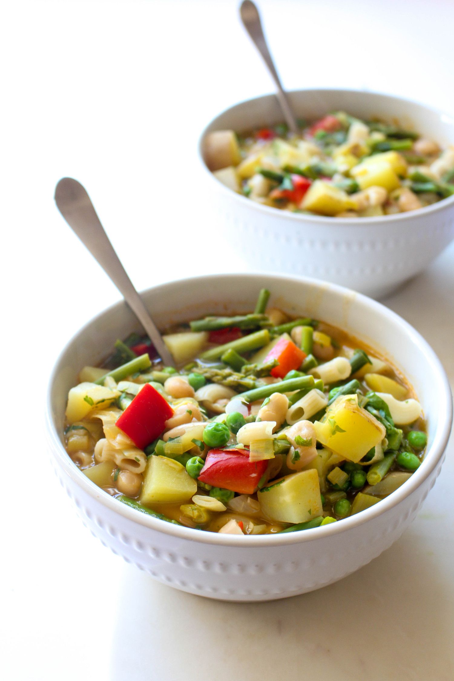 Spring minestrone recipe