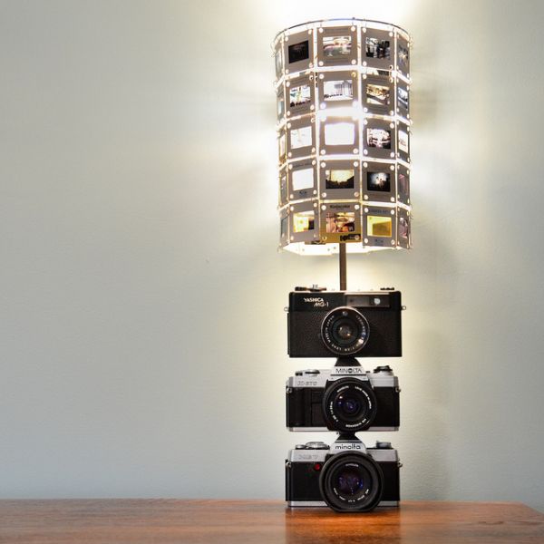 Stacked camera lamp