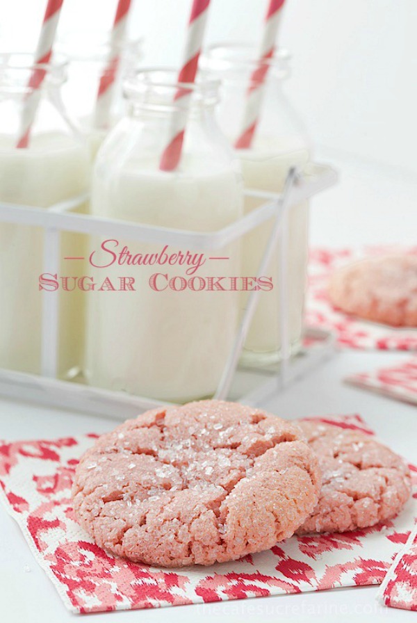 Strawberry sugar cookies1