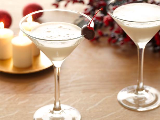 White chocolate cherry martini