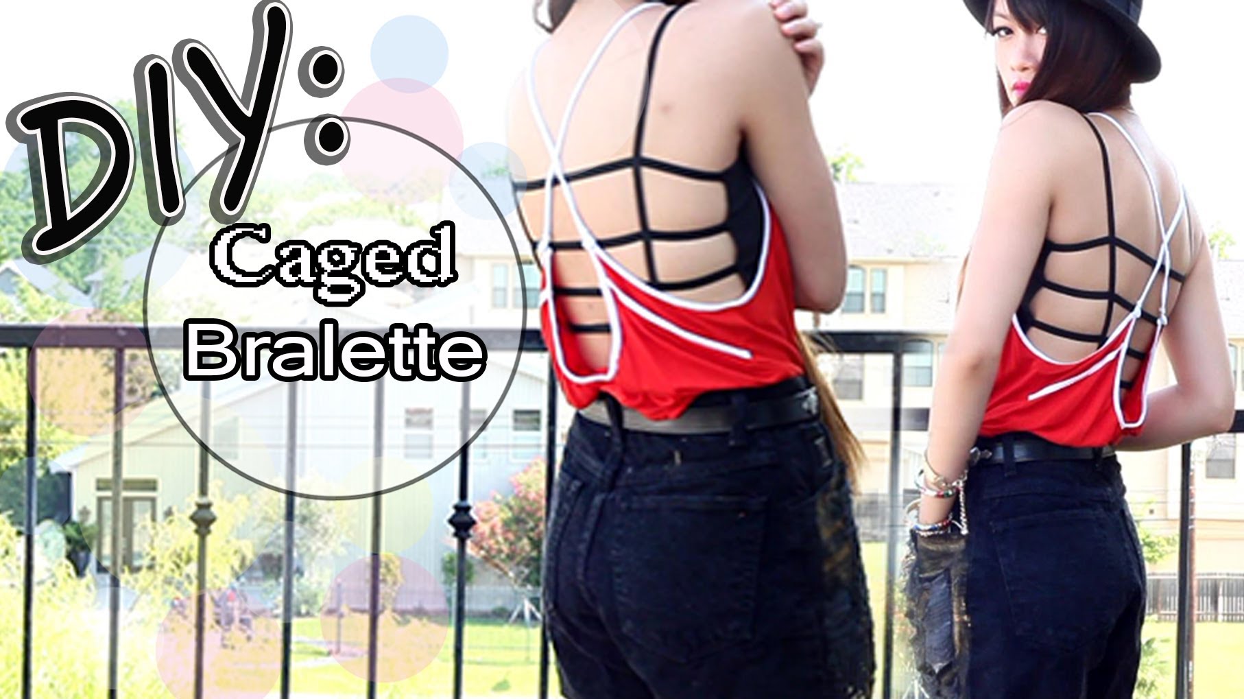 The Easiest DIY for a Backless Bra - AllDayChic