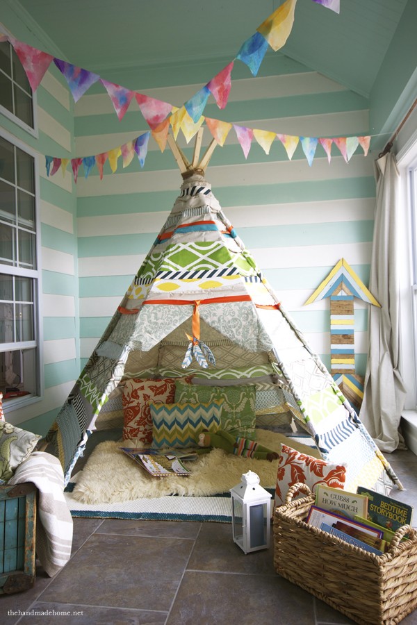 How to build a teepee