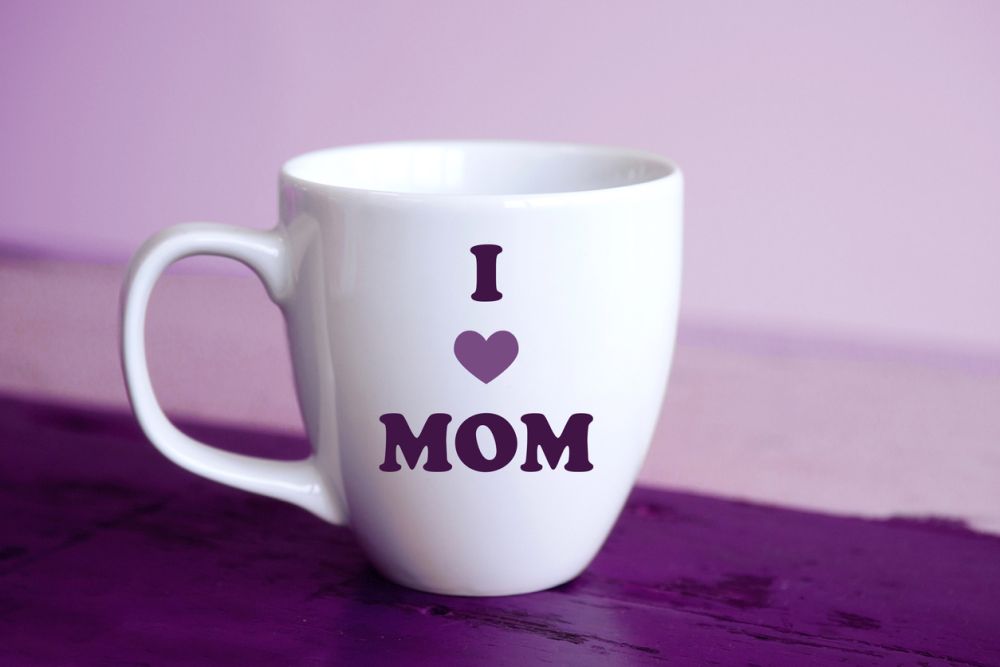 I love mom cup